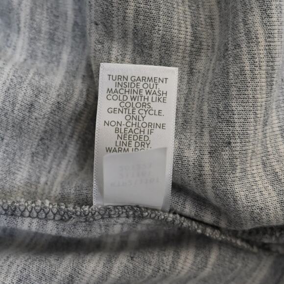 J. Jill Fit Womens S Oversized Grey Cowlneck Velour Top - Picture 10 of 10